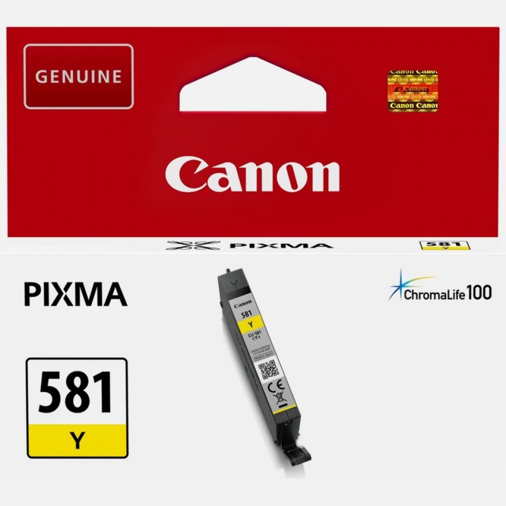 Canon CLI-581 Y Жълт Пълнител