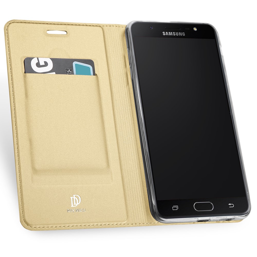 Samsung Galaxy J7 Max DUX DUCIS Кожен Калъф и Протектор