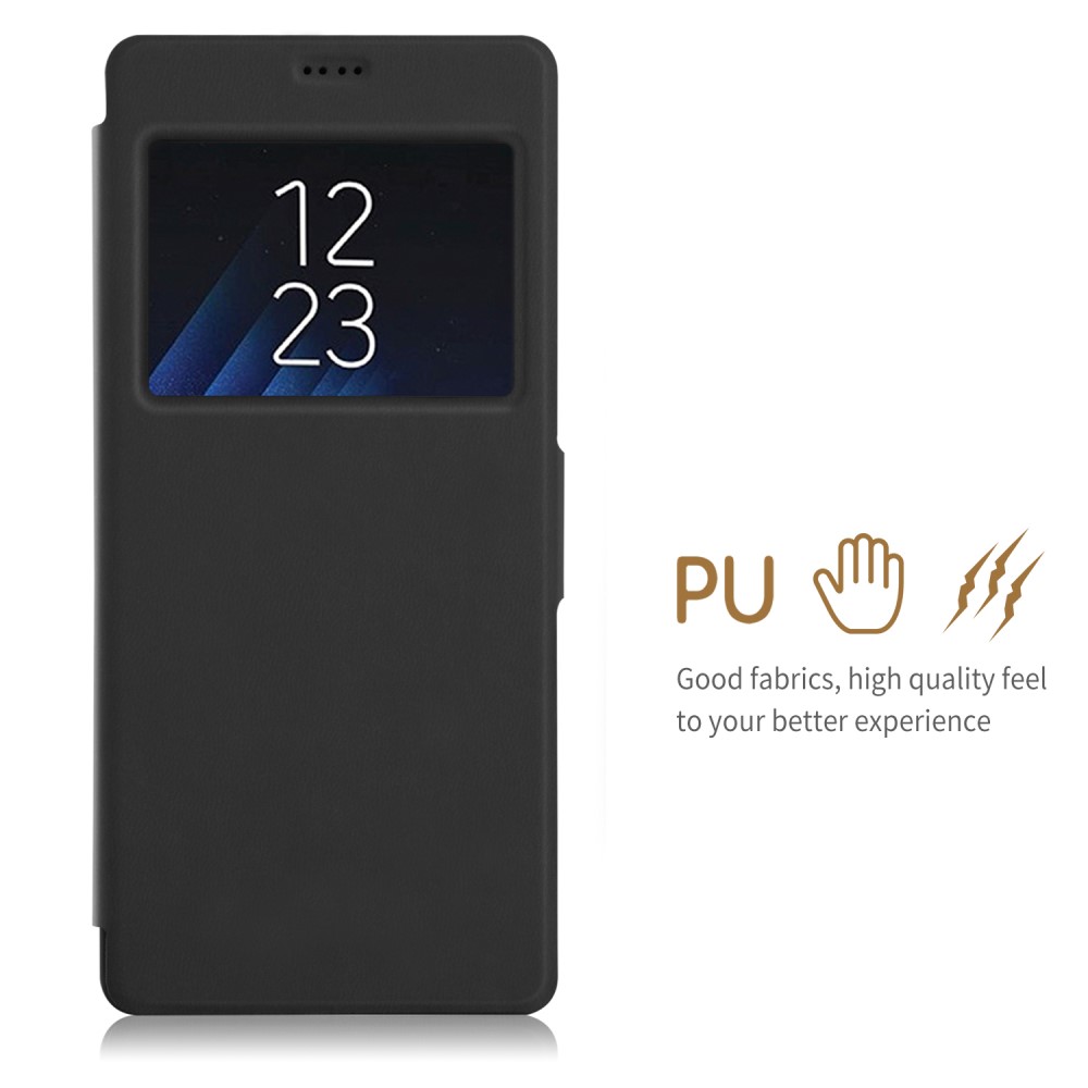 Samsung Galaxy Note 8 SM-N950 Window Кожен Калъф и Протектор