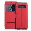 Samsung Galaxy Note 8 SM-N950 Window Кожен Калъф и Протектор