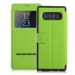 Samsung Galaxy Note 8 SM-N950 Window Кожен Калъф и Протектор