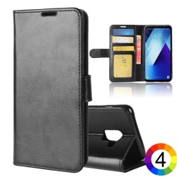 Samsung Galaxy A8 Plus (2018) Magnetic Wallet Кожен Калъф и Скрийн Протектор