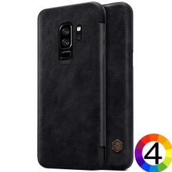 Samsung Galaxy S9 Plus G965 Nillkin Кожен Калъф и Протектор