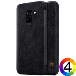 Samsung Galaxy S9 G960 Nillkin Кожен Калъф и Протектор