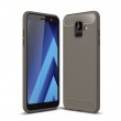 Samsung Galaxy A6 (2018) Удароустойчив Carbon Fiber Калъф и Протектор