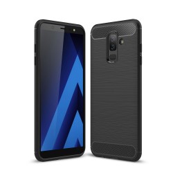 Samsung Galaxy A6 + (2018)  Carbon Fiber Калъф и Протектор