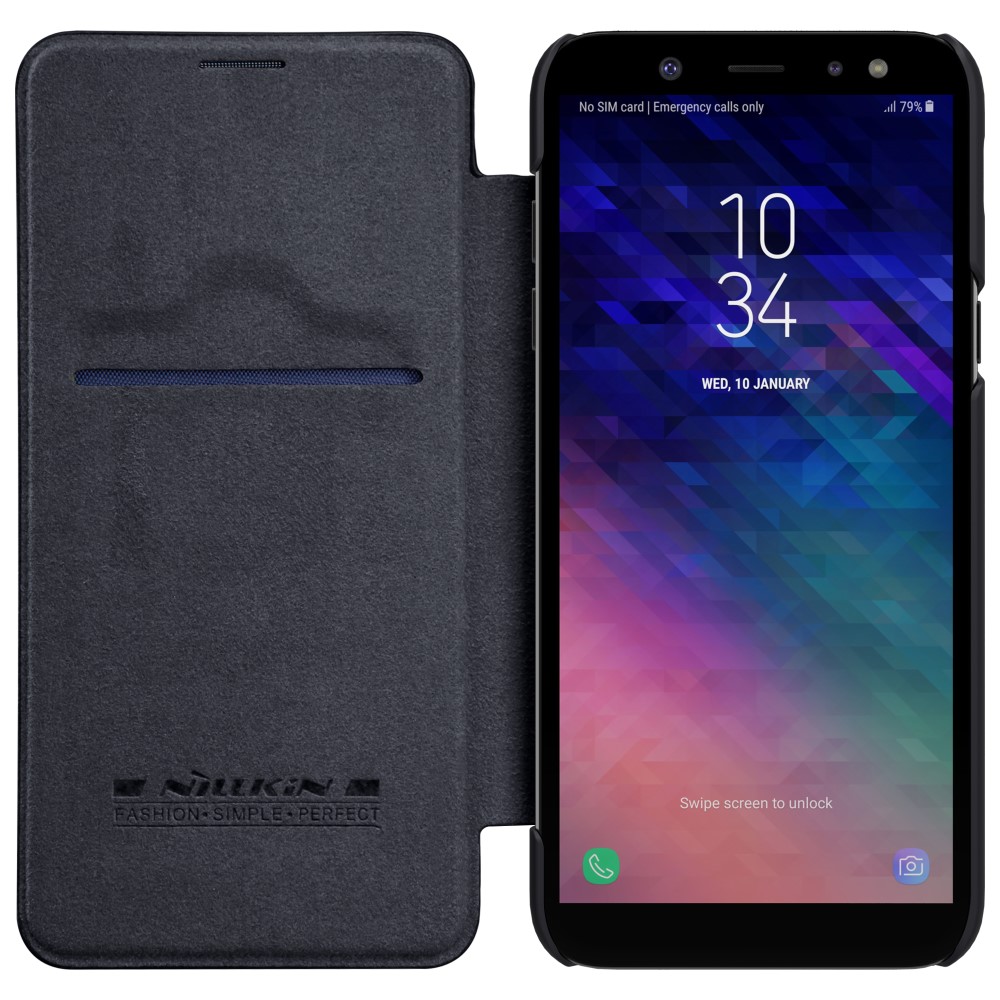 Samsung Galaxy A6 (2018) Nillkin Кожен Калъф и Протектор