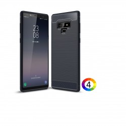 Samsung Galaxy Note9 / Note 9 Удароустойчив Carbon Fiber Калъф и Протектор
