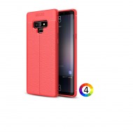 Samsung Galaxy Note9 / Note 9 Удароустойчив Litchi Skin Калъф и Протектор