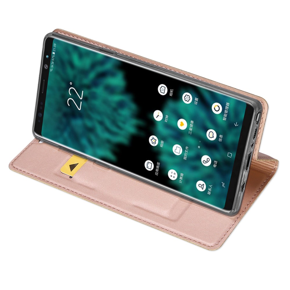Samsung Galaxy Note9 / Note 9 DUX DUCIS Кожен Калъф и Протектор