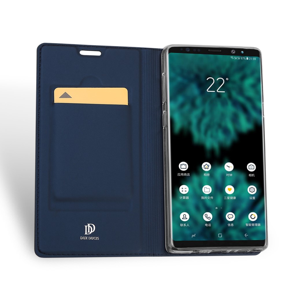 Samsung Galaxy Note9 / Note 9 DUX DUCIS Кожен Калъф и Протектор