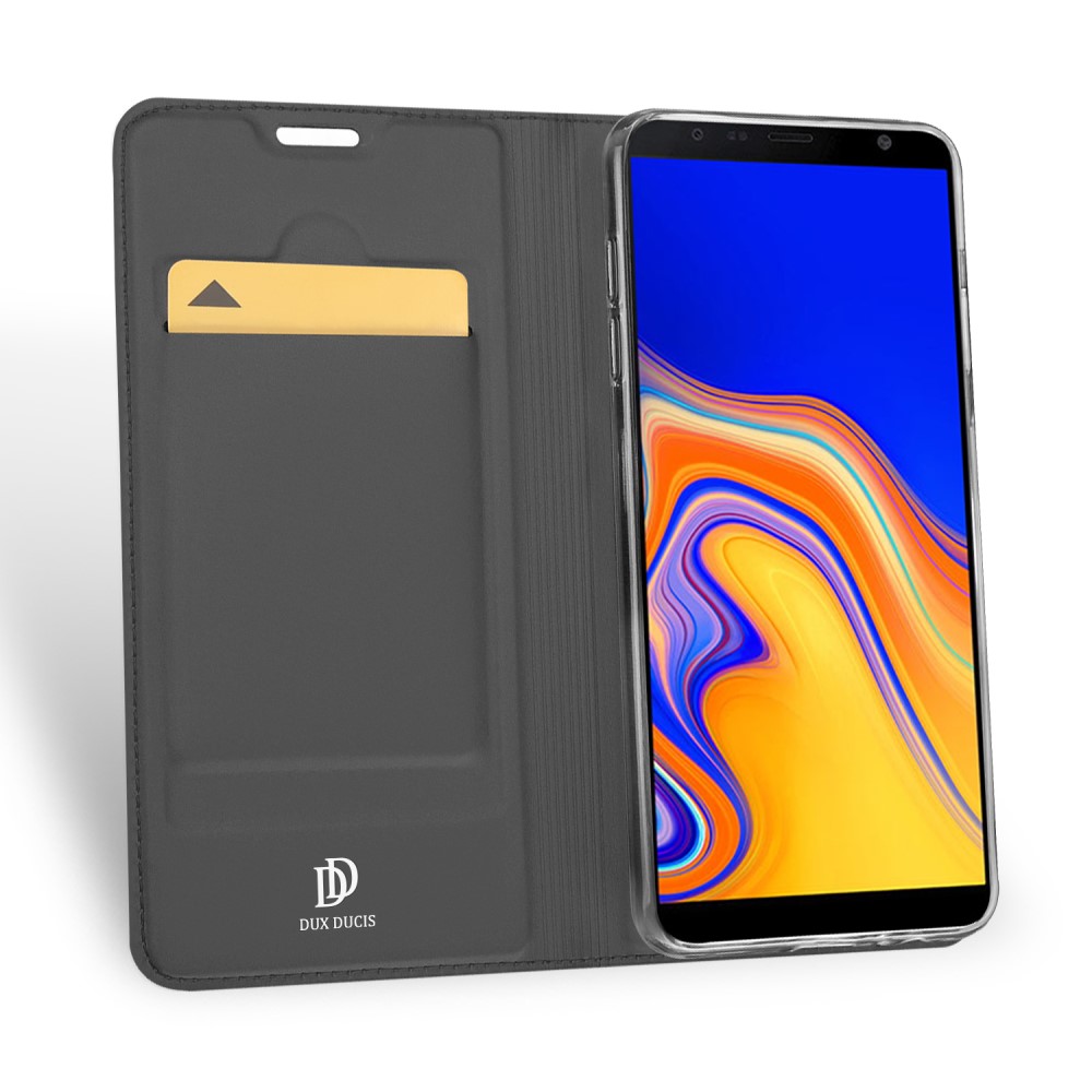 Samsung Galaxy J4+ / J4 Plus DUX DUCIS Wallet Кожен Калъф и Протектор