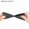 Samsung Galaxy A7 2018 Удароустойчив Litchi Skin Калъф и Протектор