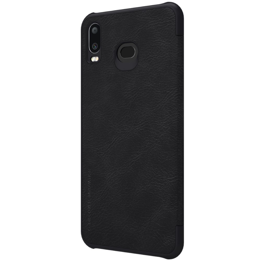 Samsung Galaxy A6s Nillkin Кожен Калъф и Протектор