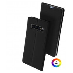 Samsung Galaxy S10 Plus / S10+  DUX DUCIS Кожен Калъф и Протектор
