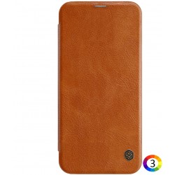 Samsung Galaxy J4 Core Nillkin QIN Кожен Калъф и Протектор