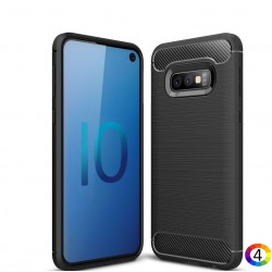 Samsung Galaxy S10e Carbon Fiber Калъф и Протектор