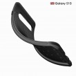 Samsung Galaxy S10  Удароустойчив Litchi Skin Калъф и Протектор