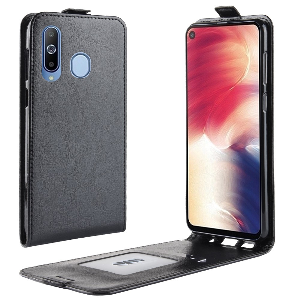 Samsung Galaxy A8s Flip3 Кожен Калъф и Скрийн Протектор