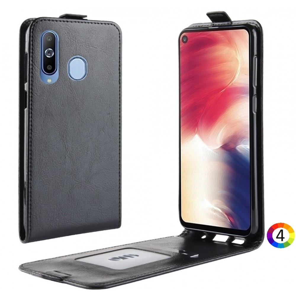 Samsung Galaxy A8s Flip3 Кожен Калъф и Скрийн Протектор