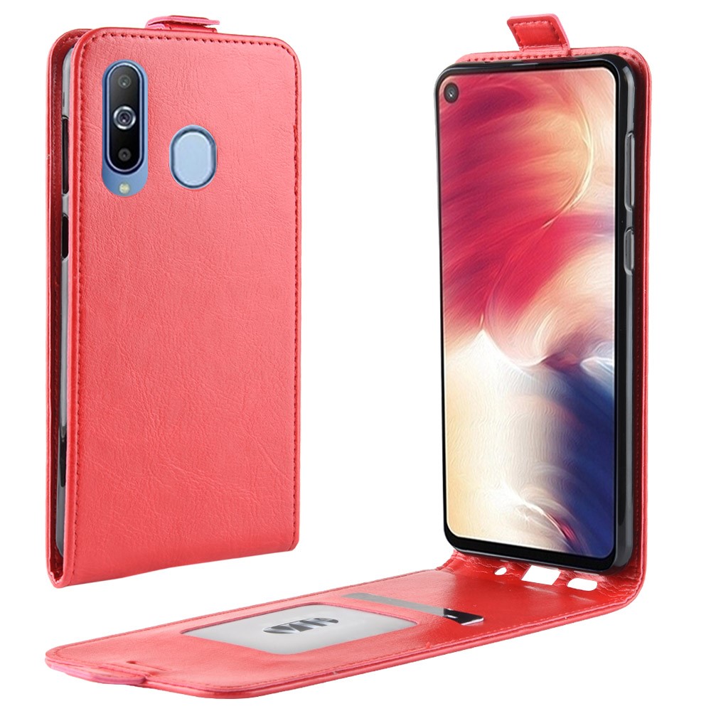 Samsung Galaxy A8s Flip3 Кожен Калъф и Скрийн Протектор