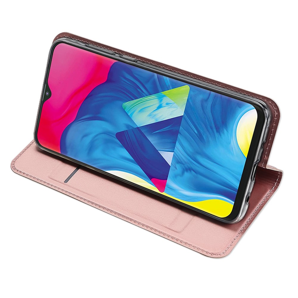 Samsung Galaxy M10 DUX DUCIS Кожен Калъф и Протектор