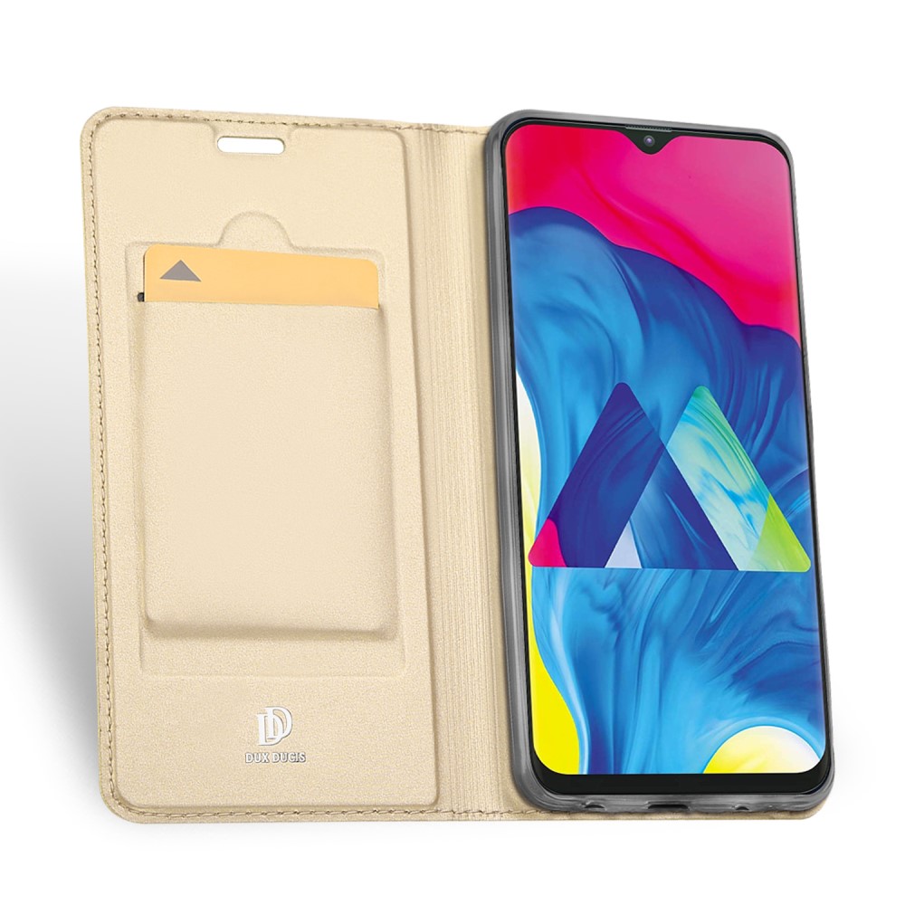 Samsung Galaxy M10 DUX DUCIS Кожен Калъф и Протектор