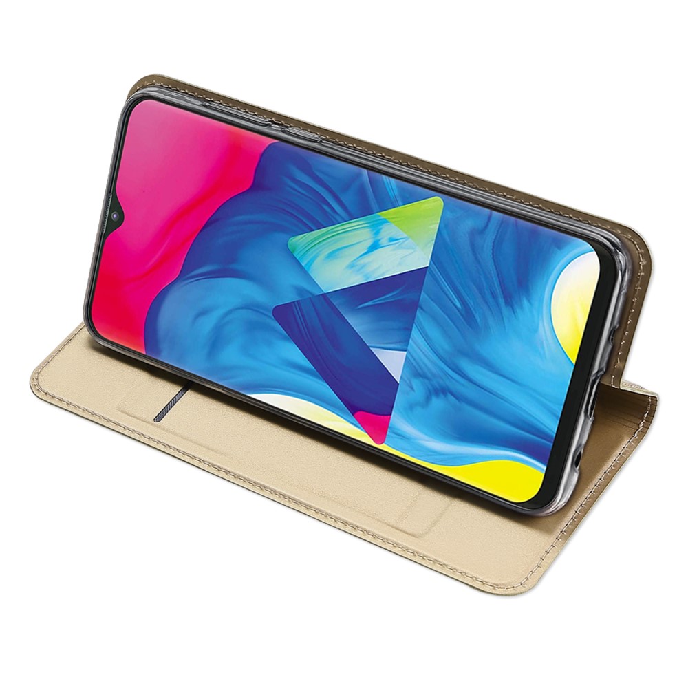 Samsung Galaxy M10 DUX DUCIS Кожен Калъф и Протектор