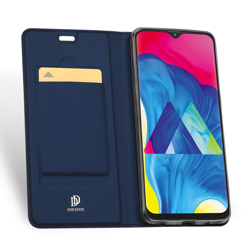 Samsung Galaxy M10 DUX DUCIS Кожен Калъф и Протектор