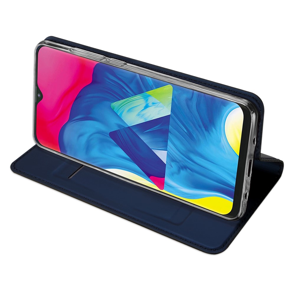 Samsung Galaxy M10 DUX DUCIS Кожен Калъф и Протектор