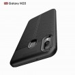Samsung Galaxy M20  Удароустойчив Litchi Skin Калъф и Протектор