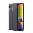 Samsung Galaxy M20  Удароустойчив Litchi Skin Калъф и Протектор