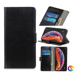 Samsung Galaxy A40 Magnetic Wallet Кожен Калъф и Протектор