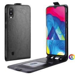 Samsung Galaxy M10 Flip3 Кожен Калъф и Скрийн Протектор