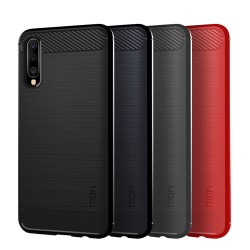 Samsung Galaxy A50/A50s/A30s Удароустойчив MOFI Carbon Fiber Калъф и Протектор