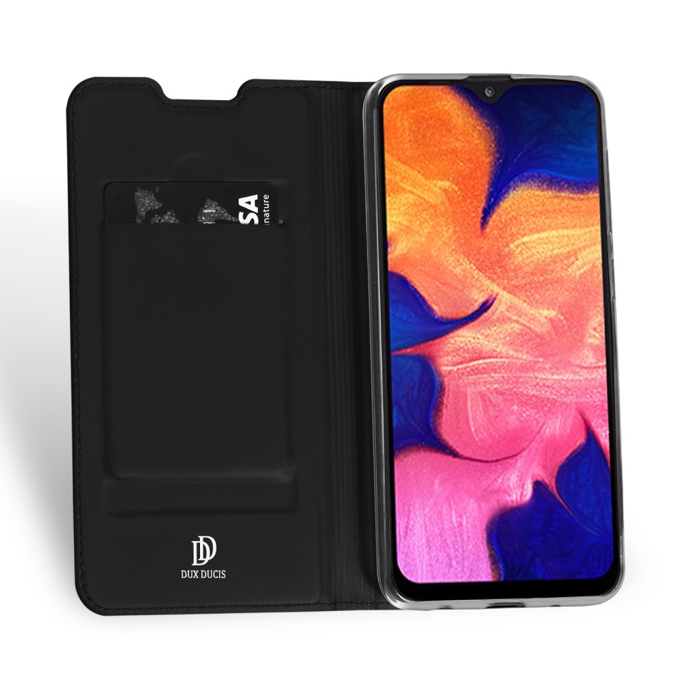 Samsung Galaxy A10  DUX DUCIS Кожен Калъф и Протектор