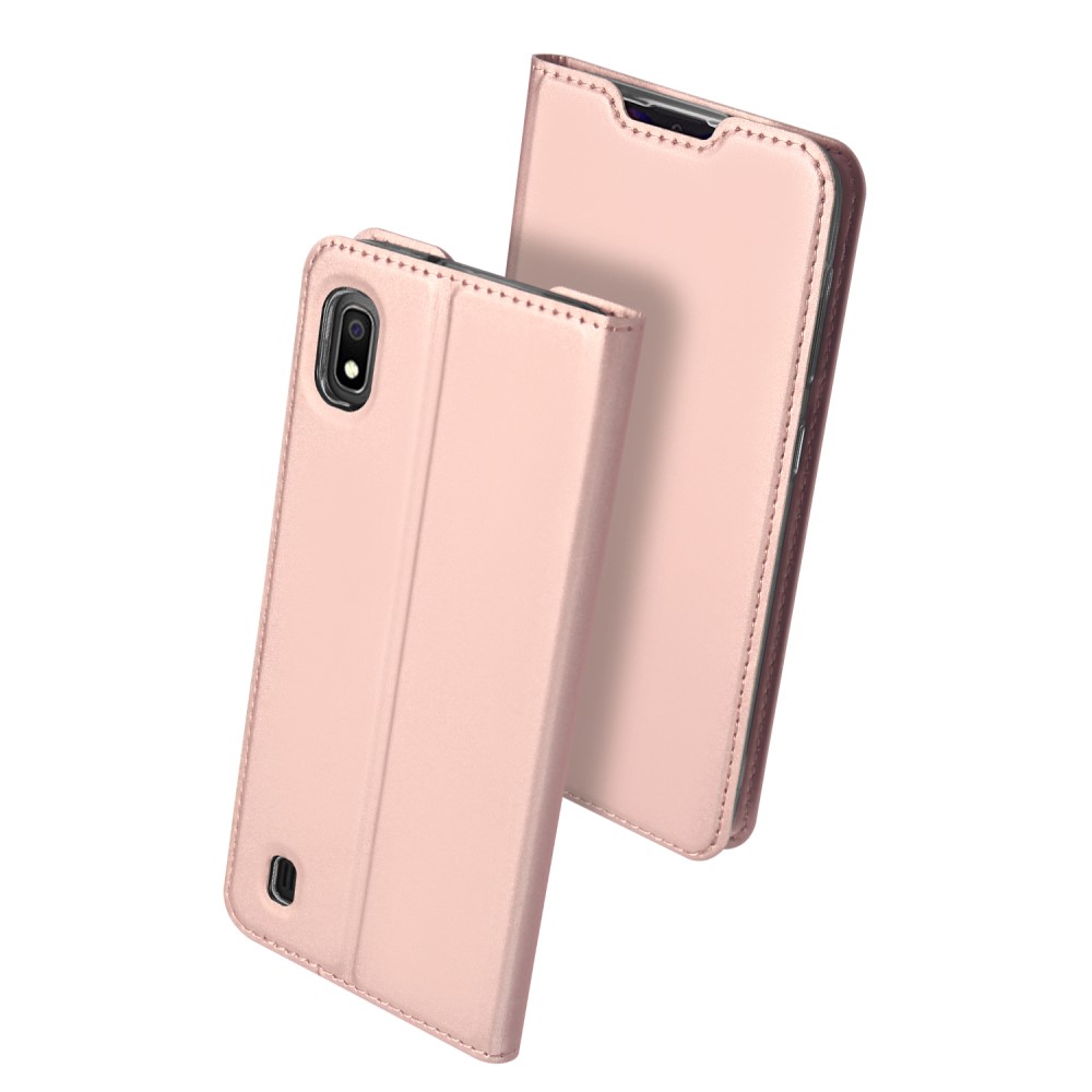 Samsung Galaxy A10  DUX DUCIS Кожен Калъф и Протектор