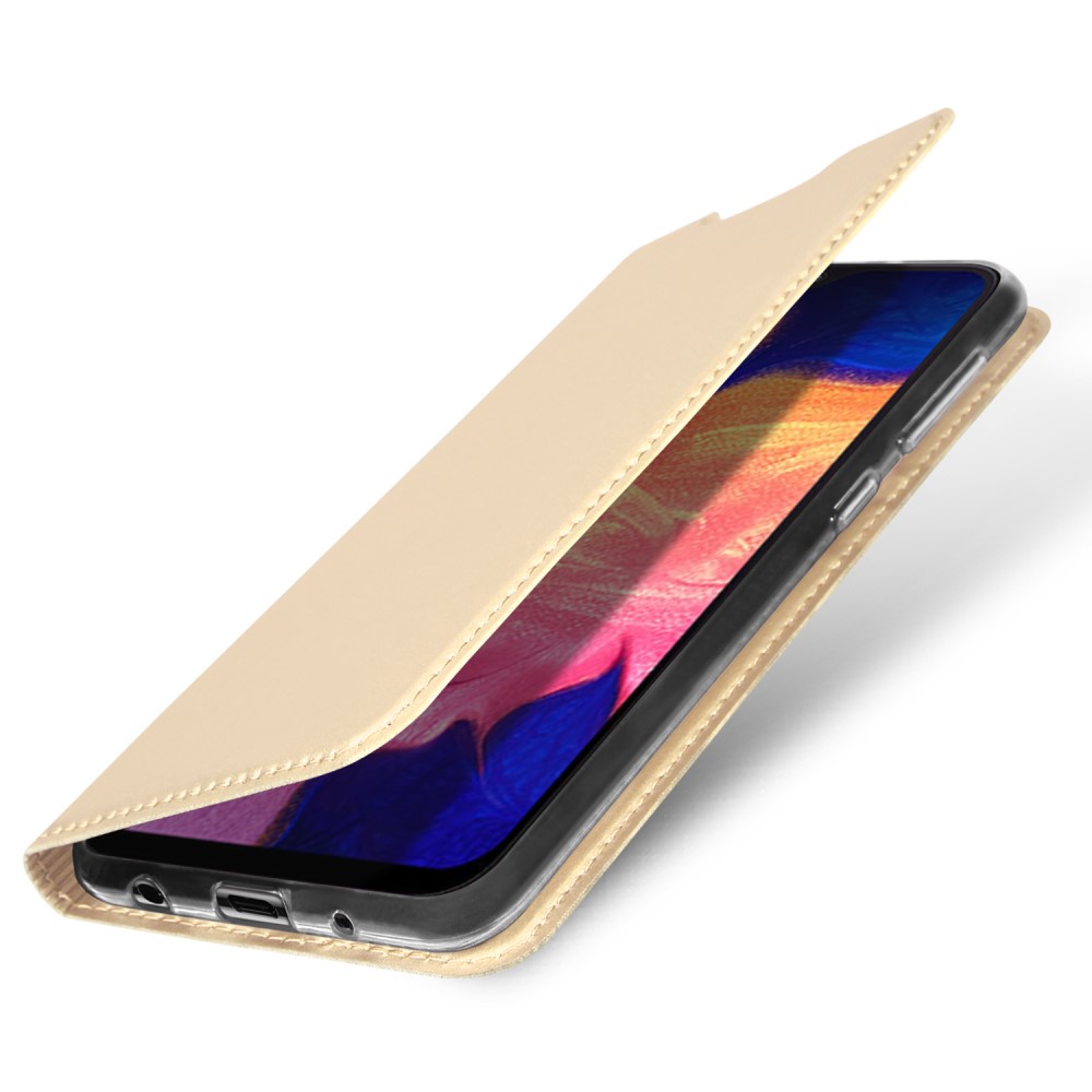 Samsung Galaxy A10  DUX DUCIS Кожен Калъф и Протектор