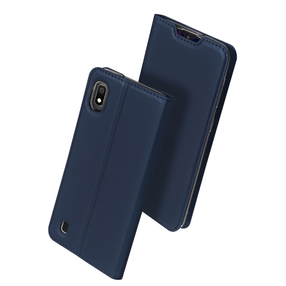 Samsung Galaxy A10  DUX DUCIS Кожен Калъф и Протектор