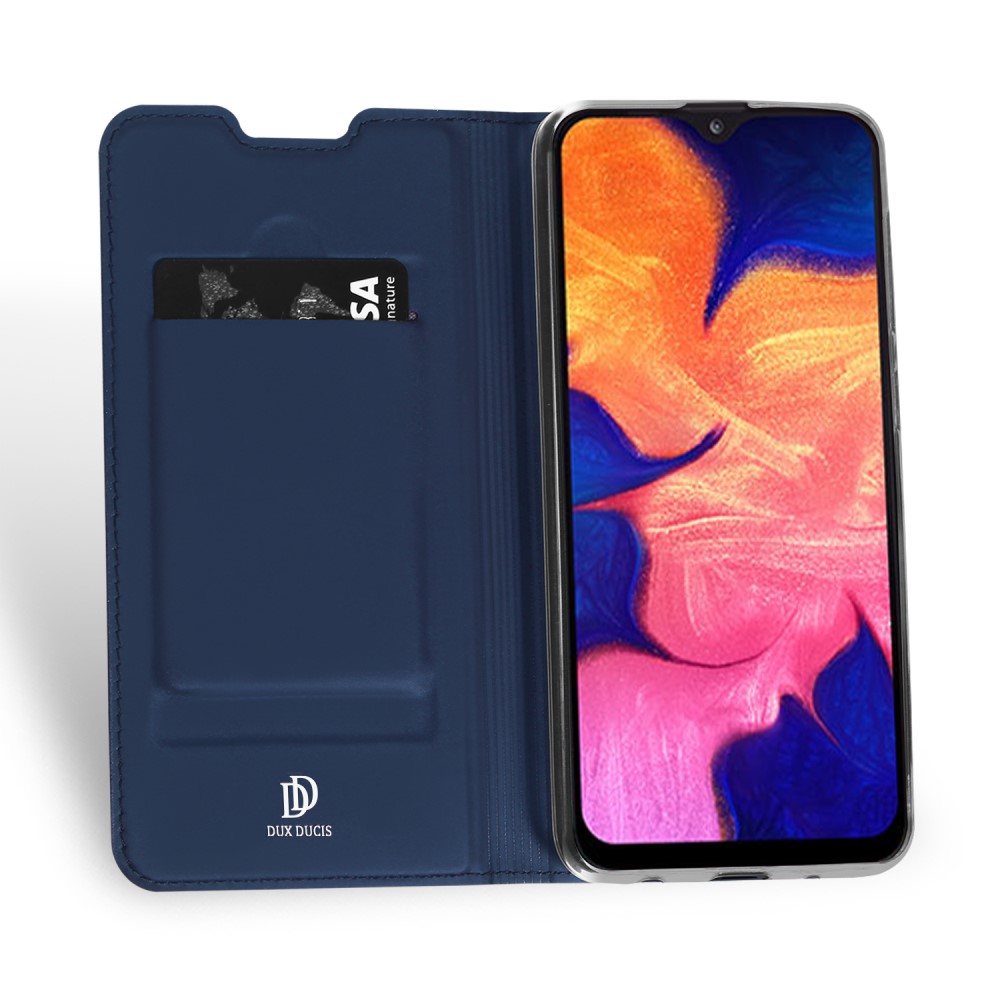Samsung Galaxy A10  DUX DUCIS Кожен Калъф и Протектор