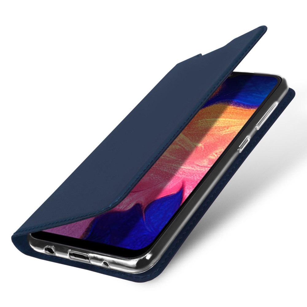 Samsung Galaxy A10  DUX DUCIS Кожен Калъф и Протектор