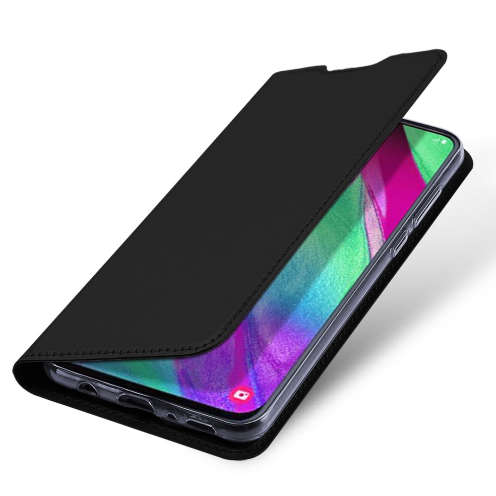 Samsung Galaxy A40 DUX DUCIS Кожен Калъф и Протектор
