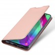 Samsung Galaxy A40 DUX DUCIS Кожен Калъф и Протектор