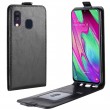 Samsung Galaxy A40 Flip3 Кожен Калъф и Скрийн Протектор