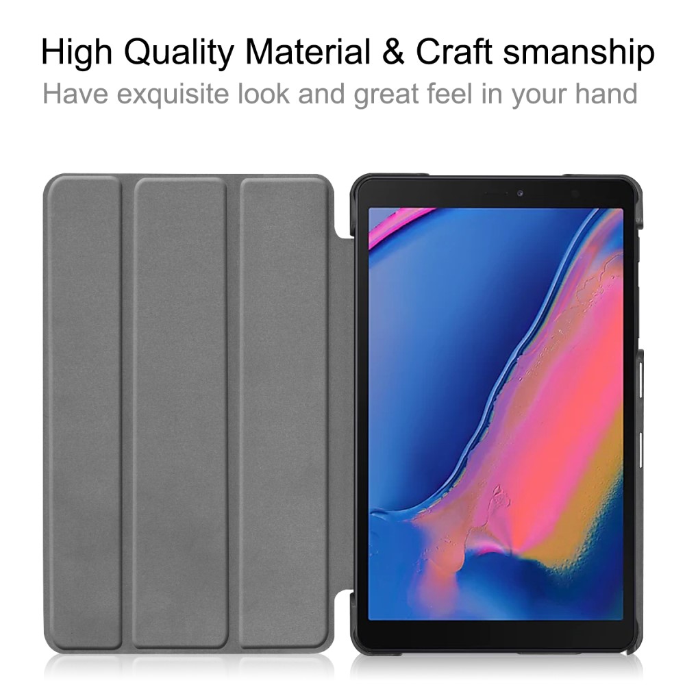 Samsung Galaxy Tab A 8 (2019) SM-P205 (LTE) / SM-P200 Кожен Калъф и Протектор