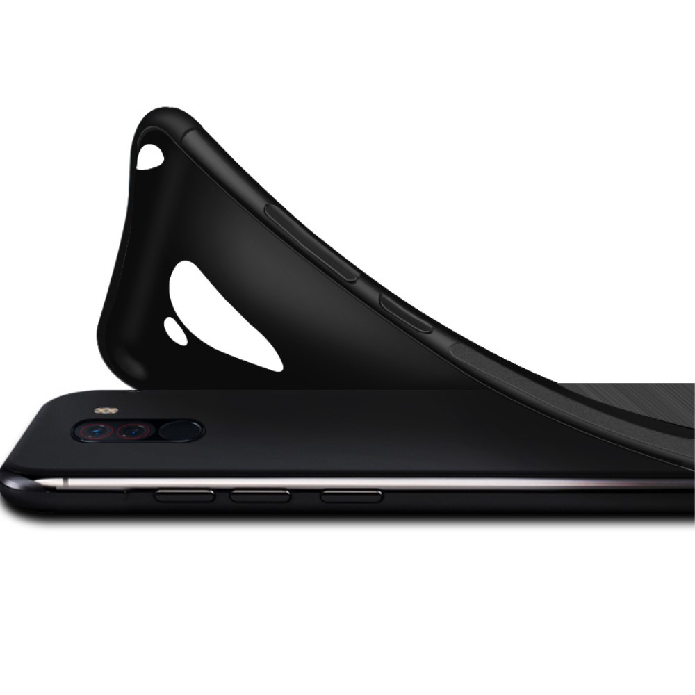 Samsung Galaxy A60 Удароустойчив IMAK Vega Carbon Fiber Калъф и Протектор