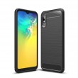 Samsung Galaxy A10e  Удароустойчив Carbon Fiber Калъф и Протектор