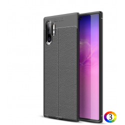 Samsung Galaxy Note 10 Pro / Note10+ Удароустойчив Litchi Skin Калъф и Протектор
