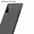 Samsung Galaxy Note 10 Pro / Note10+ Удароустойчив Litchi Skin Калъф и Протектор