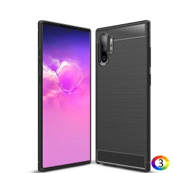 Samsung Galaxy Note 10 Pro / Note10+ Удароустойчив  Carbon Fiber Калъф и Протектор